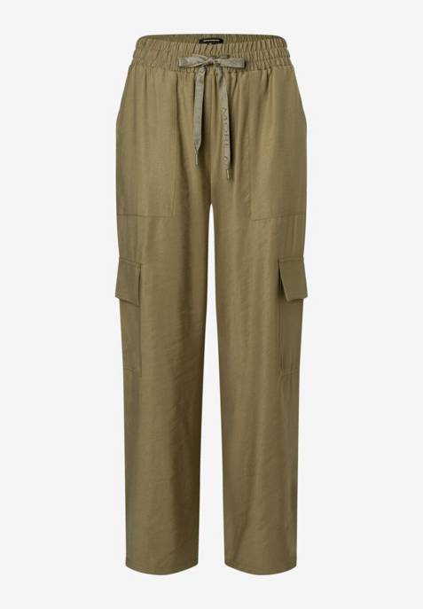 More & More Fluent Twill Cargo Pants 50% Rabatt für begrenzte Zeit