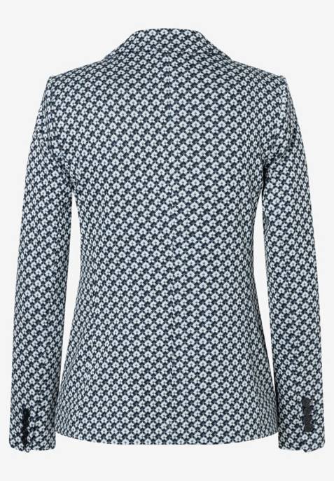 More & More Jacquard Jersey Blazer Schlussverkauf
