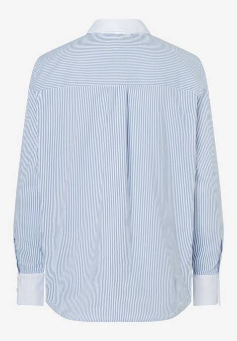 More & More Striped Oversize Shirt Blouse Begrenztes Angebot