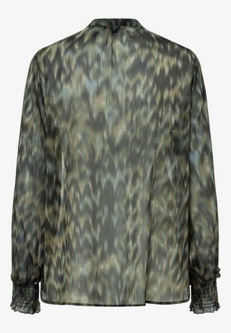 More & More Chiffon Print Blouse Online Shopping