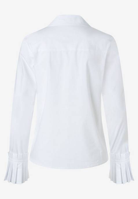 More & More Poplin Pleat Cuff Blouse Top Angebot