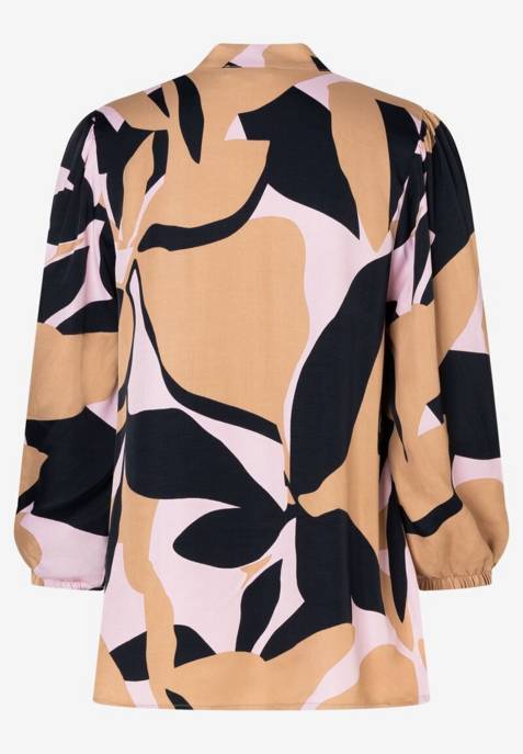 More & More Printed Satin Blouse Begrenzte Freigabe