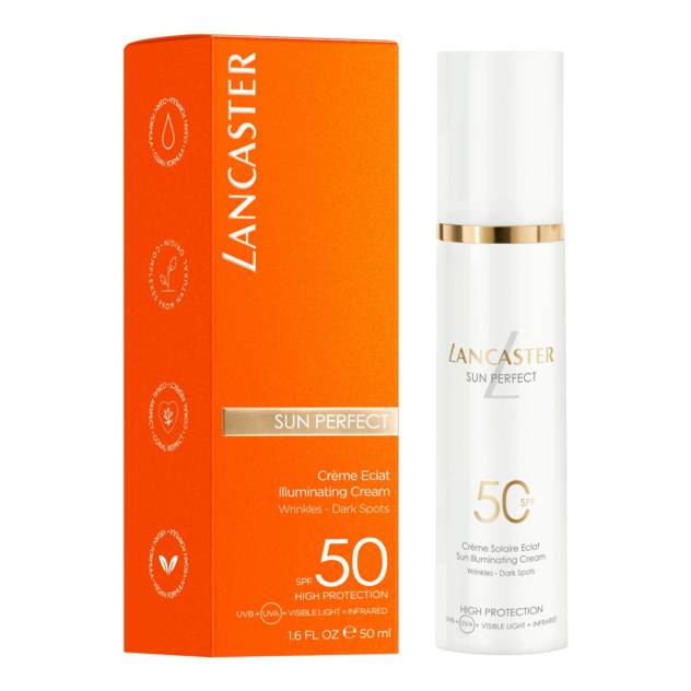 LANCASTER "Sun Perfect" Illum Cream SPF50 50 ml Riesige Rabatte