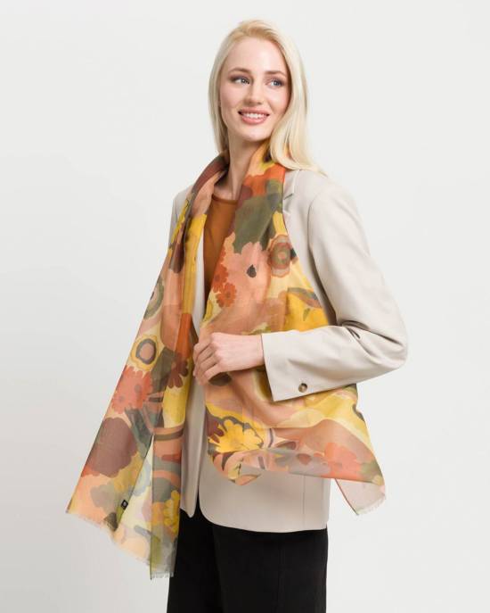 FRAAS Polyester Schal Räumungsverkauf