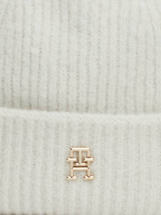 Tommy Hilfiger Luxe Mütze für stilbewusste Frauen Fabrikladen
