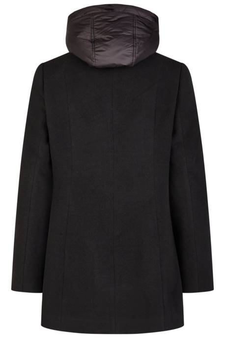 Barbara Lebek Jacke (Wolle) mit Kapuze Top Angebot