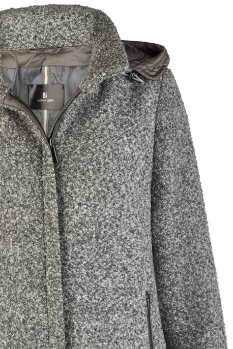 Barbara Lebek Jacke (Wolle) mit Kapuze Große Rabatte