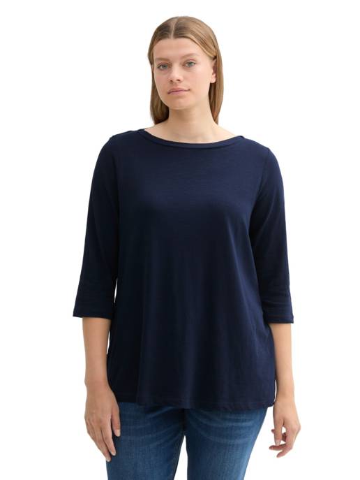 Tom Tailor PLUS Tshirt basic slub Zeitbegrenzte Promotion