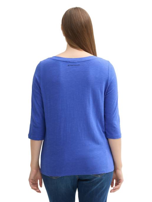 Tom Tailor PLUS Tshirt basic slub Bis zu 50% Rabatt