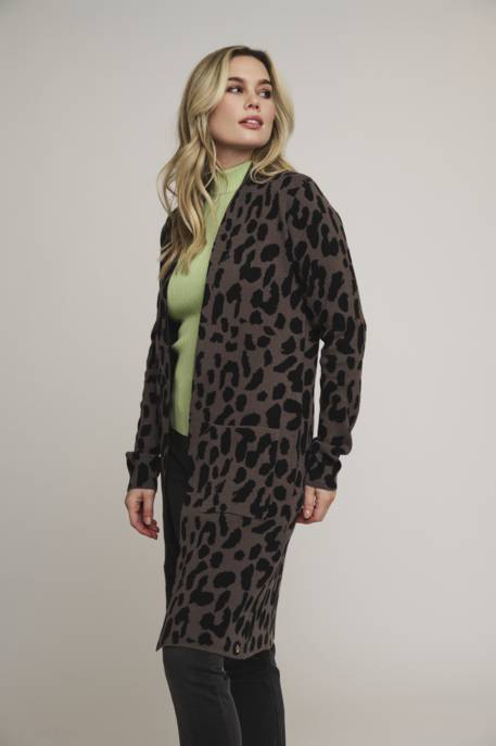 RINO & PELLE Long cardigan Super Rabatt