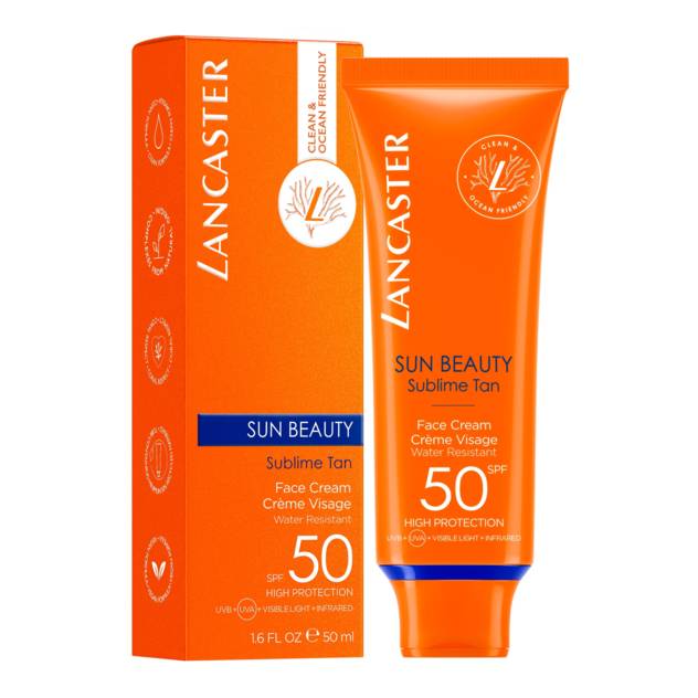 LANCASTER "Sun Beauty Face" Cream SPF50 50 ml Outlet