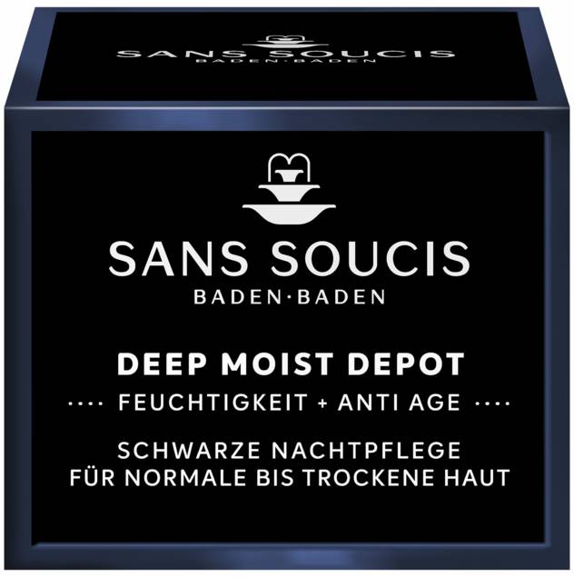 Sans Soucis "Deep Moist Depot" Schwarze Nachtpflege 50 ml Vatertagsangebot