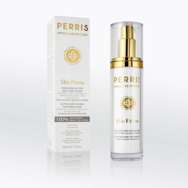 PERRIS SWISS LABORATORY "Skin Fitness" Active Anti-Aging Face Emulsion 50 ml Tiefpreis