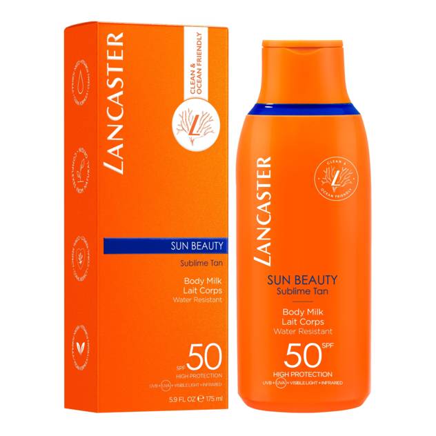 LANCASTER "Sun Beauty Body" Milk SPF50 175 ml Weihnachtsangebot