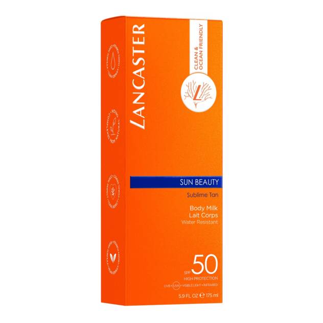 LANCASTER "Sun Beauty Body" Milk SPF50 175 ml Weihnachtsangebot
