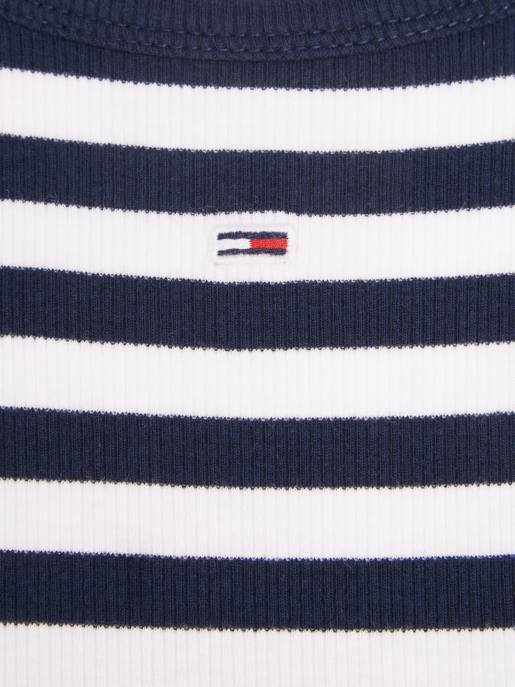 TOMMY JEANS Langarmshirt "Rib Stripe" Blitzverkäufe