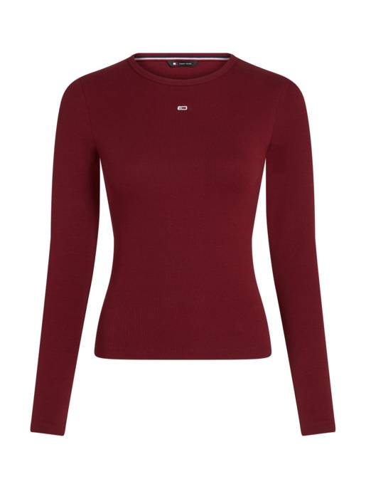 TOMMY JEANS Langarmshirt mit Rundhalsausschnitt Preisnachlass