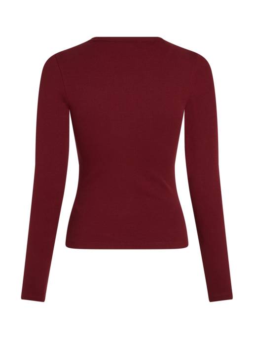 TOMMY JEANS Langarmshirt mit Rundhalsausschnitt Preisnachlass