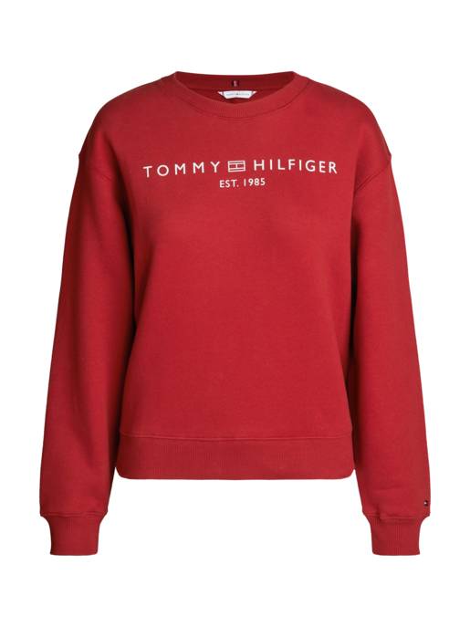 Tommy Hilfiger Sweatshirt mit Rundhalsausschnitt Saisonschlussverkauf