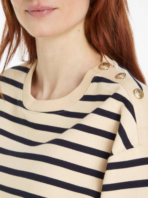 Tommy Hilfiger Langarm Sweatshirt mit Rundhals Zeitlich begrenztes Angebot