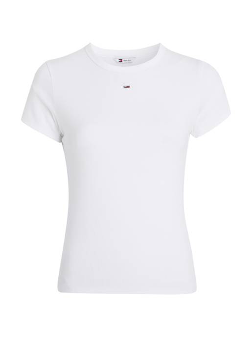 TOMMY JEANS TJW Slim Essential Rib SS EXT Exklusive Angebote