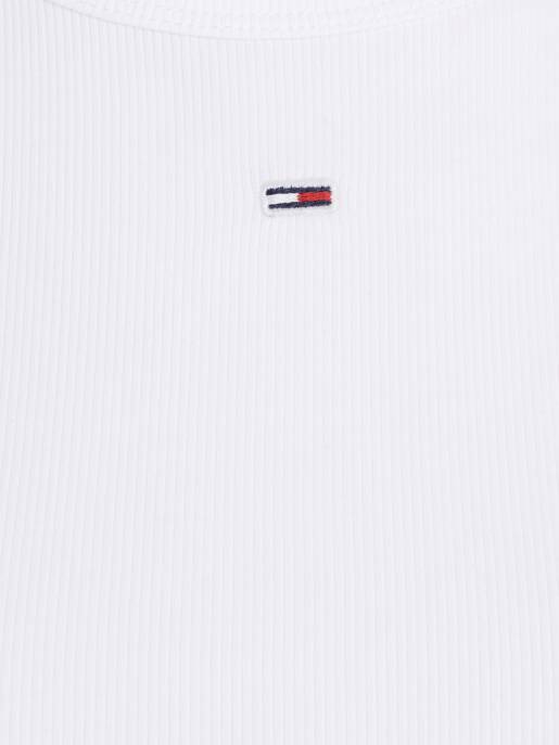 TOMMY JEANS TJW Slim Essential Rib SS EXT Exklusive Angebote