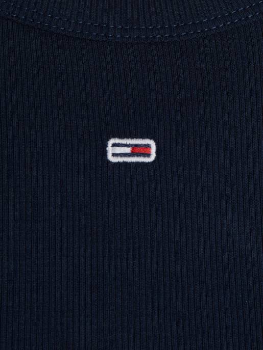 TOMMY JEANS TJW Slim Essential Rib SS EXT Blitzangebot