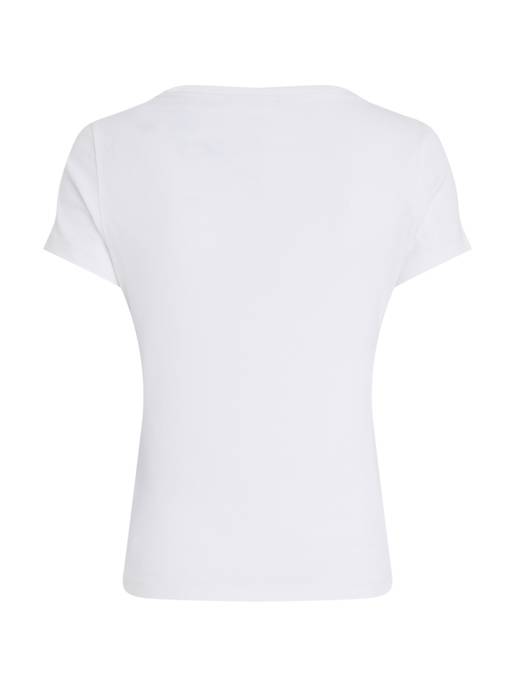 TOMMY JEANS TJW Slim Essential Rib V SS Neuheiten