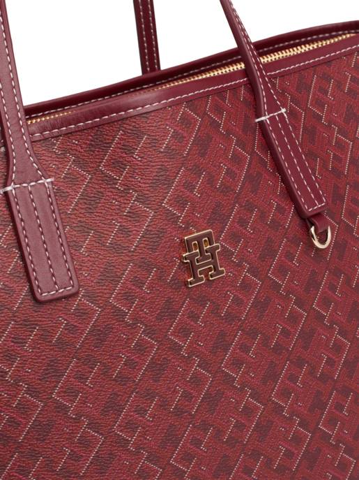Tommy Hilfiger Leder-Shopper "Monoplay" Begrenzt auf 3 Tage