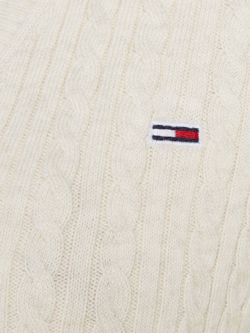 TOMMY JEANS TJW CABLE ESSENTIAL CARDIGAN Fabrikverkauf