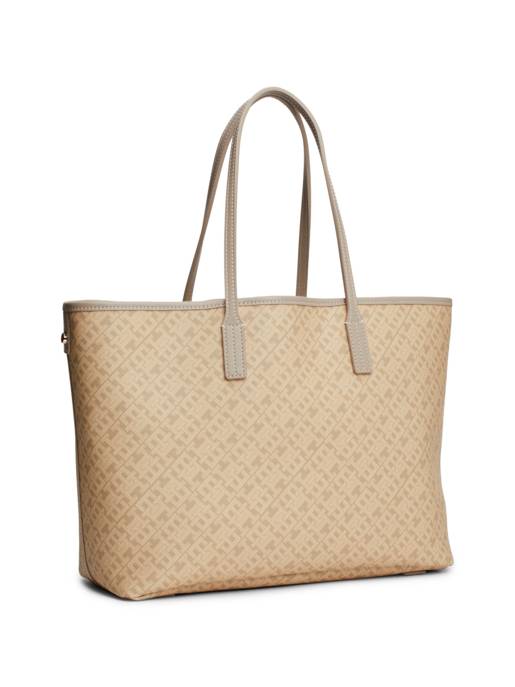 Tommy Hilfiger Leder-Shopper "Monoplay" Rabatt
