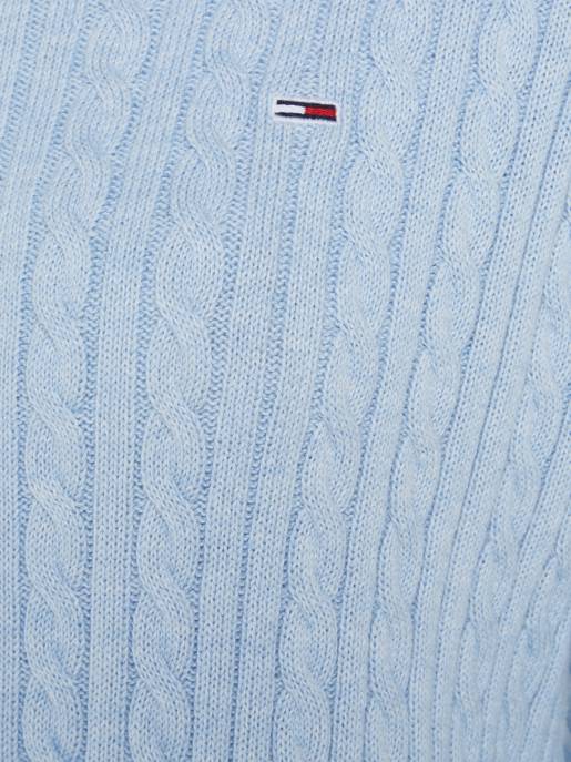 TOMMY JEANS TJW CABLE ESSENTIAL SWEATER Begrenztes Angebot