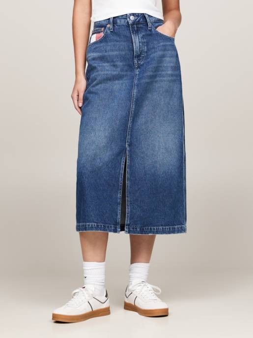 TOMMY JEANS CLAIRE MIDI SKIRT DH6031 Cyber Monday