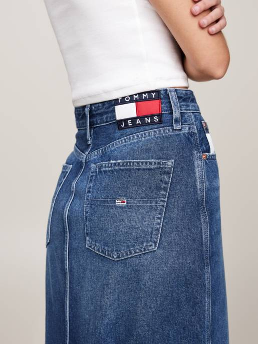 TOMMY JEANS CLAIRE MIDI SKIRT DH6031 Cyber Monday