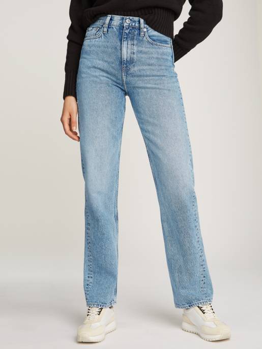 CALVIN KLEIN JEANS HIGH RISE STRAIGHT Sonderangebote
