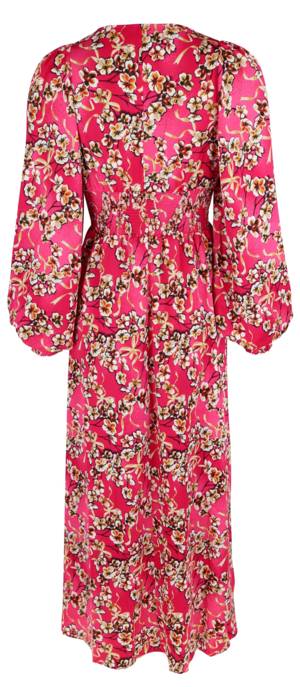 HUGO Maxikleid mit Blumenprint Vierteljährliche Förderung