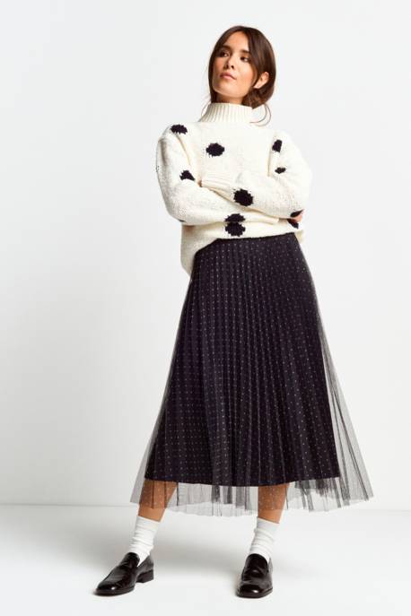 rich&royal Printed tulle skirt Kostenloser Versand international