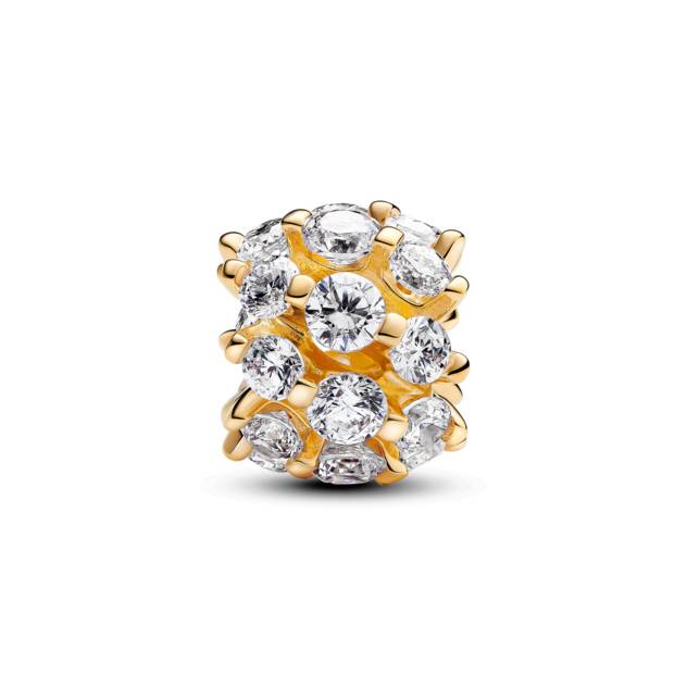 PANDORA Funkelndes Rundes Charm Top Angebot
