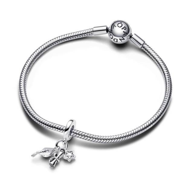 PANDORA Abschluss 2024 Dreifacher Charm-Anhänger Discount Store für neue Produkte