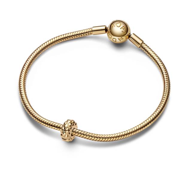 PANDORA Clip Charm mit Nieten Begrenzte Freigabe