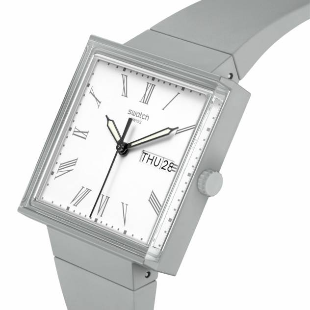 Swatch Uhr "What If Gray?" JETZT KAUFEN