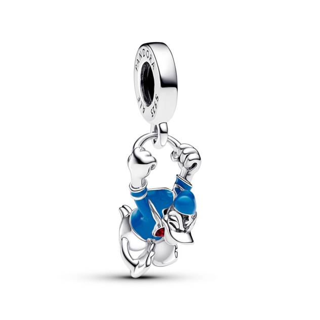 PANDORA Disney Donald Duck Charm-Anhänger Vierteljährliche Förderung