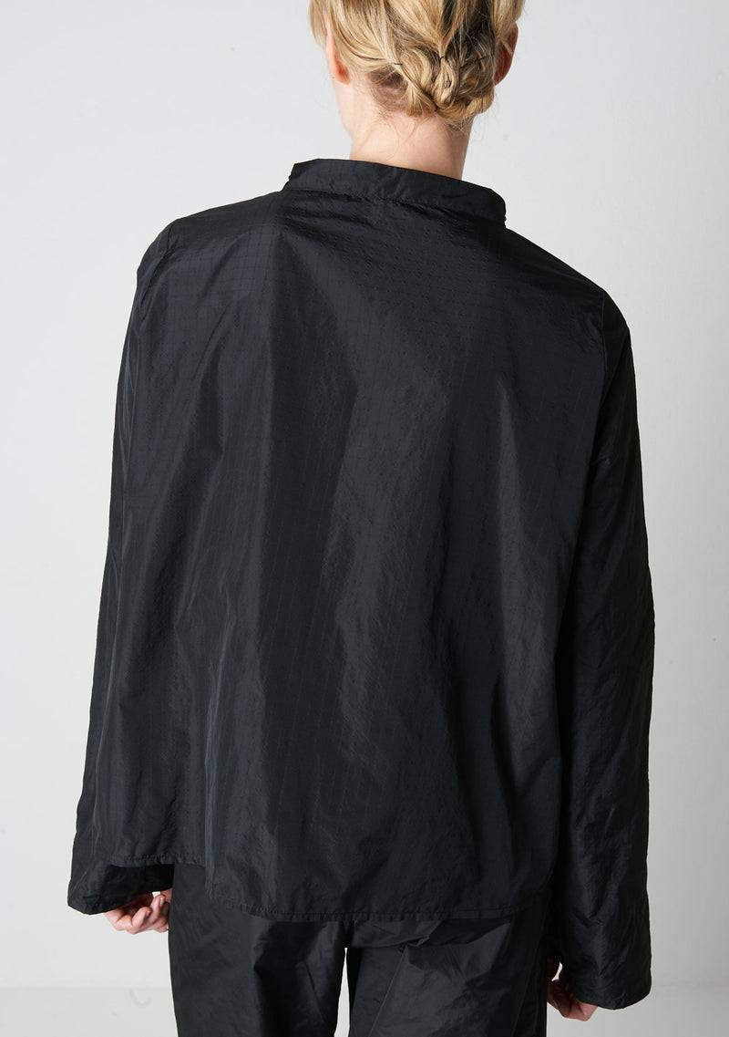 Katharina Hovman Japanbluse RIBSTOP, black Valentinstagsangebot