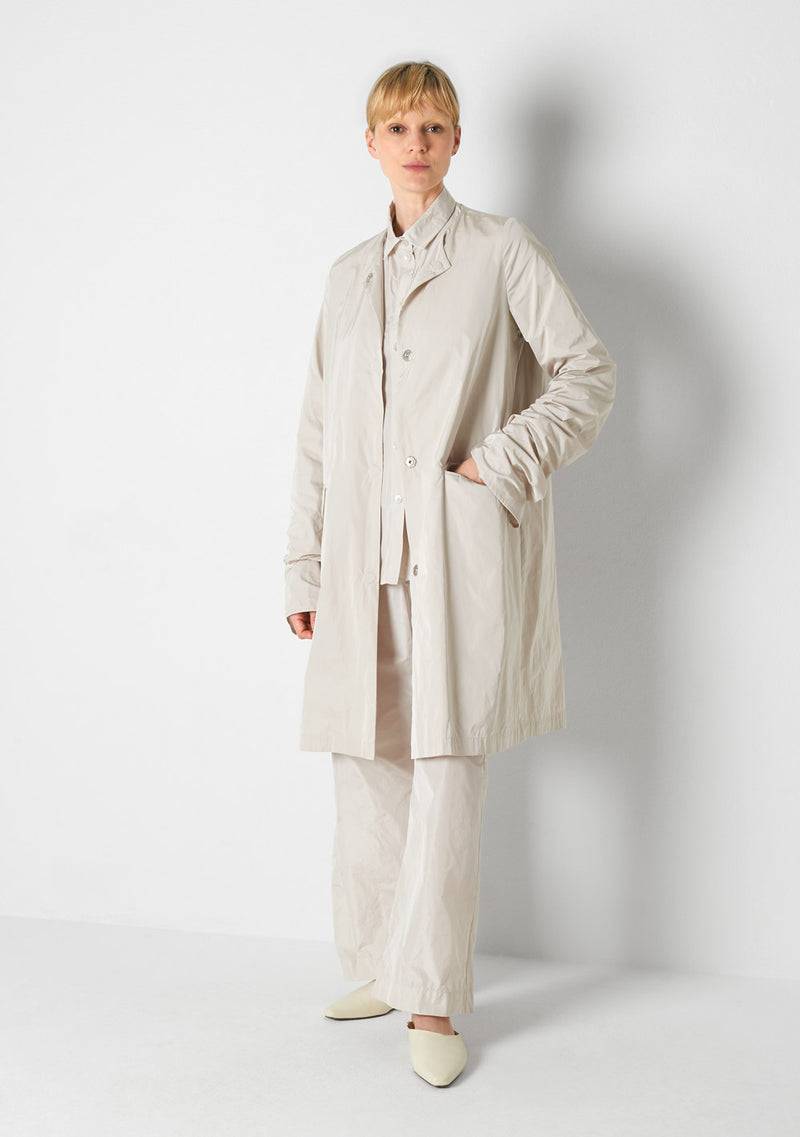 Katharina Hovman Loose Coat heavy Taffeta, marmor Heißer Verkauf