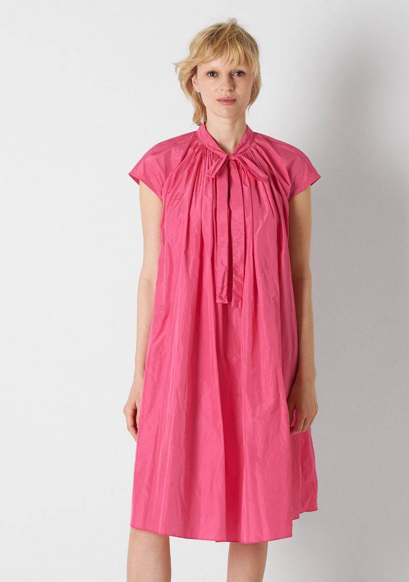 Katharina Hovman Pleats Dress flamingo Discount Store für neue Produkte
