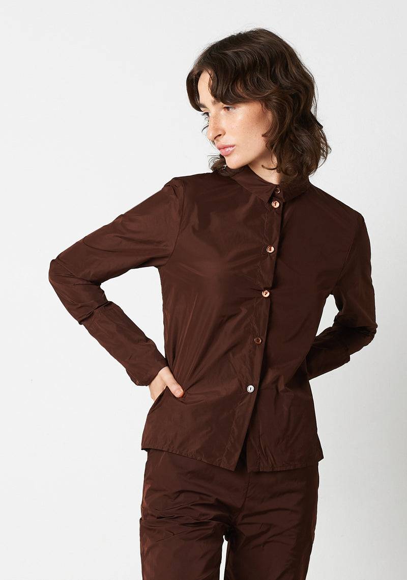 Katharina Hovman Kleine Bluse cacao Valentinstagsangebot