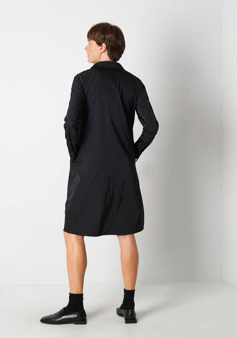 Katharina Hovman Dress heavy Taffetas, black Jubiläumsangebot