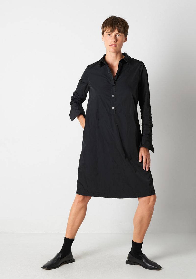 Katharina Hovman Dress heavy Taffetas, black Jubiläumsangebot