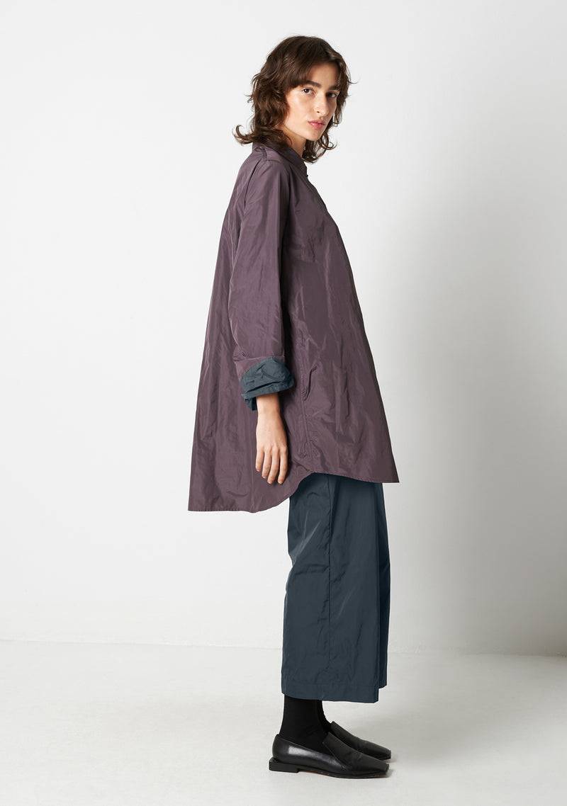 Katharina Hovman Oversizebluse mauve/antra Lagerräumung